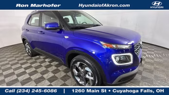 2024 Intense Blue Hyundai Venue Limited FWD SUV