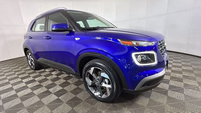 2024 Intense Blue Hyundai Venue Limited FWD SUV