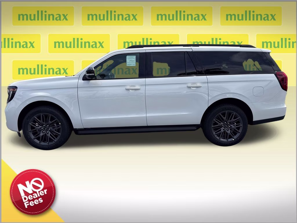 2026 Star White Metallic Tri-Coat Ford Expedition Max Platinum 4X4 SUV