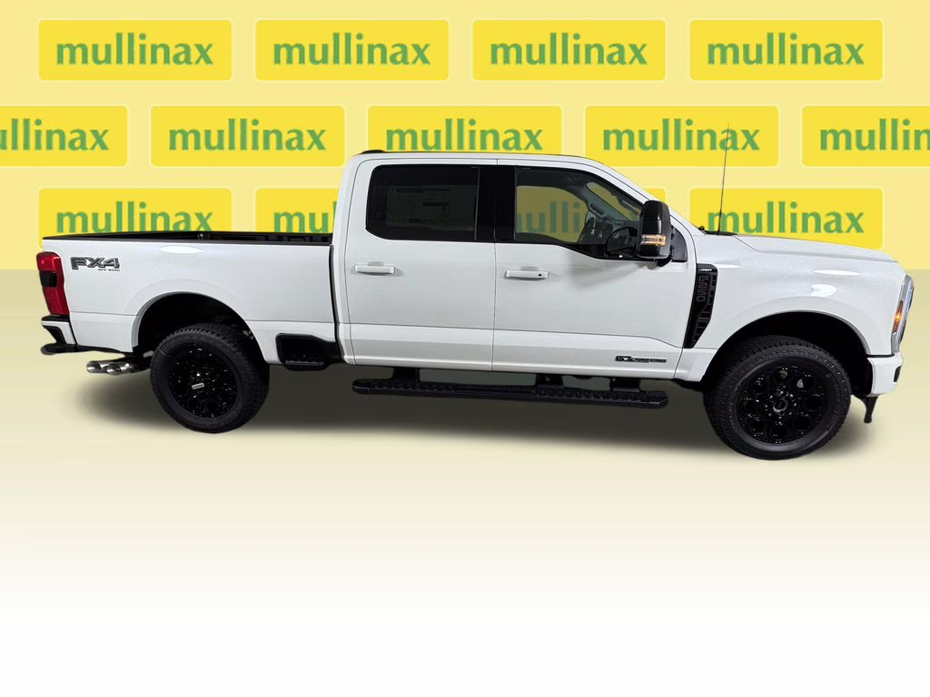 2026 Star White Metallic Tri-Coat Ford Super Duty F-250 SRW Lariat 4X4 Truck