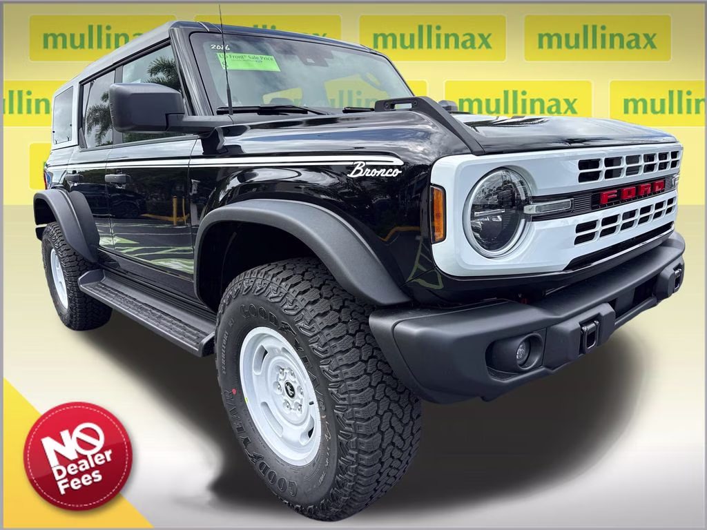 2026 Shadow Black Ford Bronco Heritage Edition 4X4 SUV