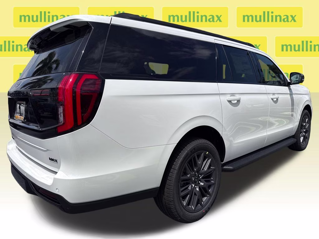 2026 Star White Metallic Tri-Coat Ford Expedition Max Platinum 4X4 SUV
