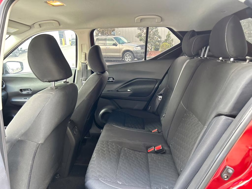 2021 Scarlet Ember Tintcoat/Super Black Nissan Kicks SV FWD SUV