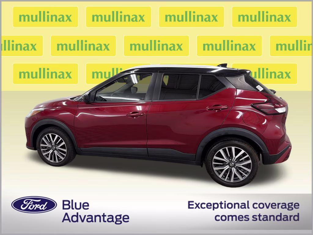 2021 Scarlet Ember Tintcoat/Super Black Nissan Kicks SV FWD SUV