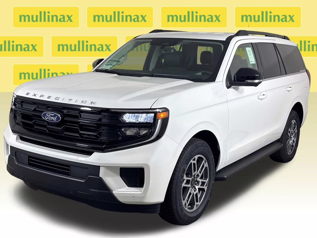 2026 Star White Metallic Tri-Coat Ford Expedition Active RWD SUV