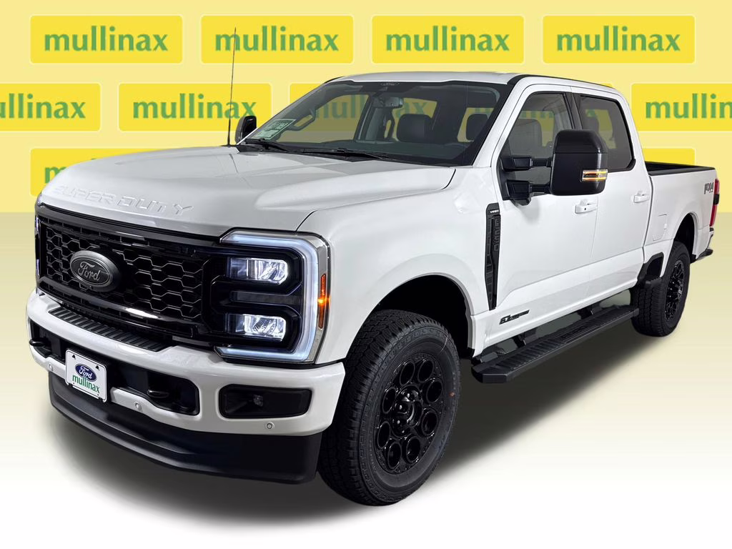 2026 Star White Metallic Tri-Coat Ford Super Duty F-250 SRW Lariat 4X4 Truck