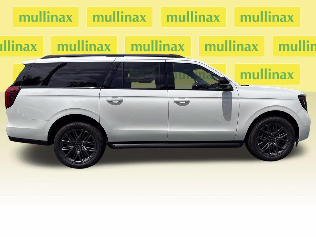 2026 Star White Metallic Tri-Coat Ford Expedition Max Platinum 4X4 SUV