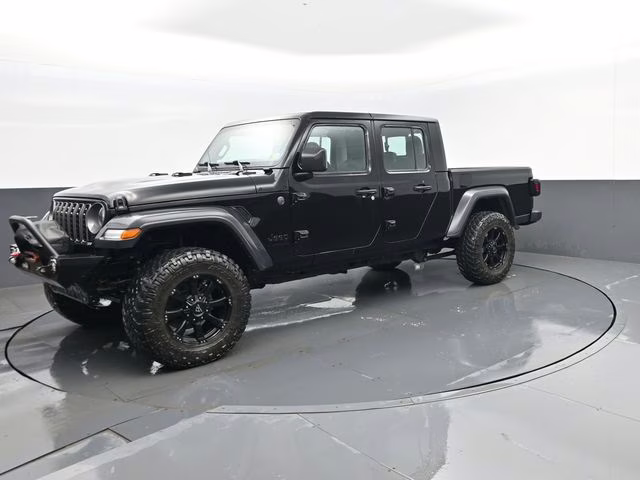 2024 Black Clearcoat Jeep Gladiator Sport 4X4 Truck