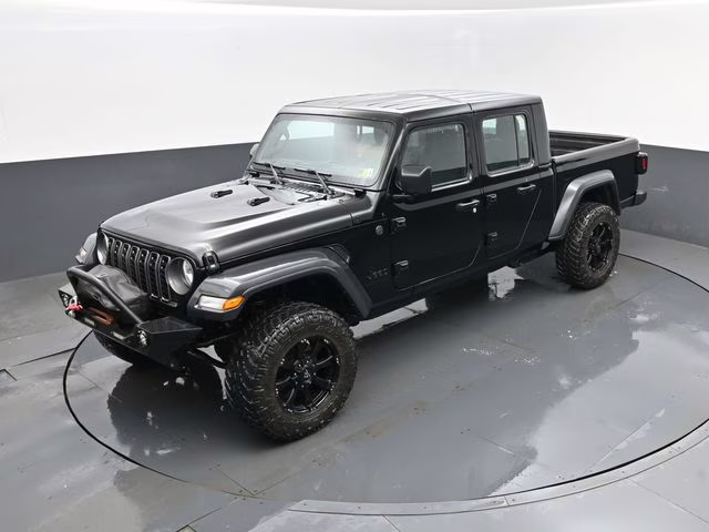 2024 Black Clearcoat Jeep Gladiator Sport 4X4 Truck