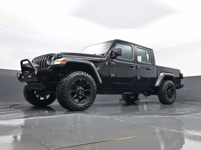 2024 Black Clearcoat Jeep Gladiator Sport 4X4 Truck