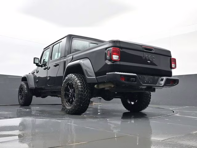 2024 Black Clearcoat Jeep Gladiator Sport 4X4 Truck