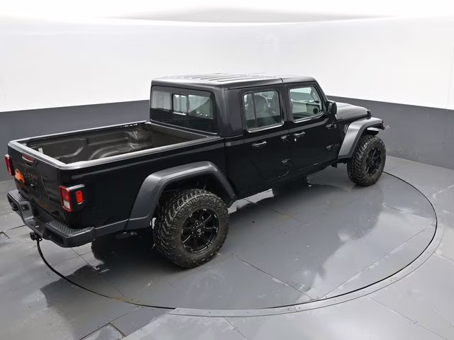 2024 Black Clearcoat Jeep Gladiator Sport 4X4 Truck