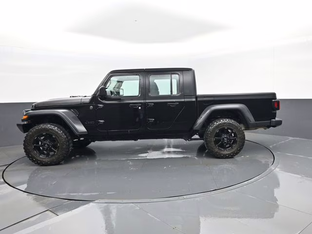 2024 Black Clearcoat Jeep Gladiator Sport 4X4 Truck