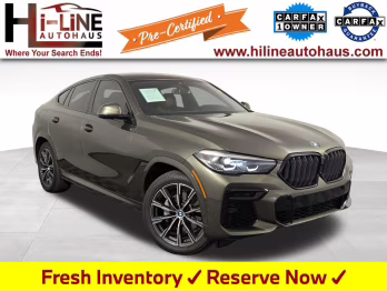 2023 Manhattan Green Metallic BMW X6 xDrive40i AWD SUV