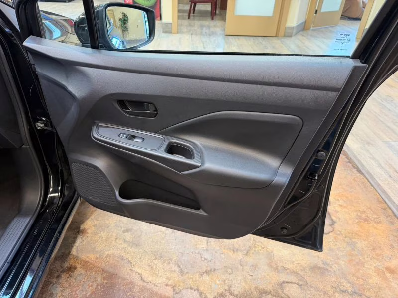 2024 Black Nissan Versa S Sedan 4D FWD