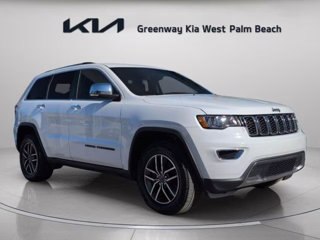 2019 Bright White Clearcoat Jeep Grand Cherokee Limited 4X4 SUV
