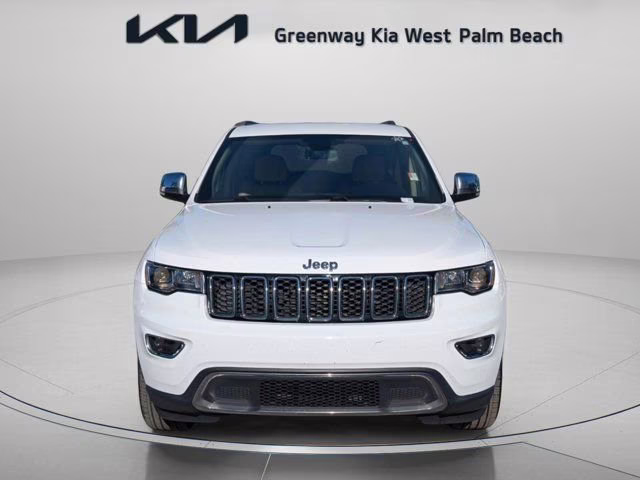 2019 Bright White Clearcoat Jeep Grand Cherokee Limited 4X4 SUV