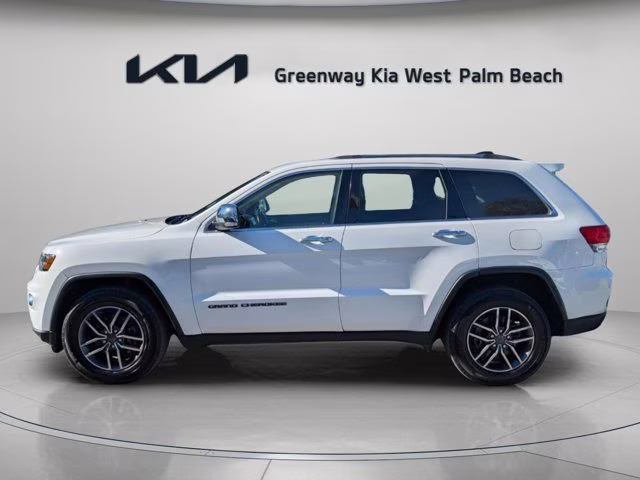 2019 Bright White Clearcoat Jeep Grand Cherokee Limited 4X4 SUV