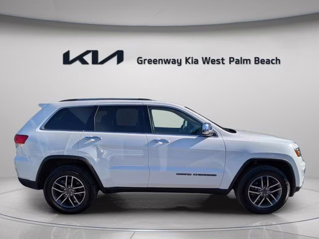 2019 Bright White Clearcoat Jeep Grand Cherokee Limited 4X4 SUV