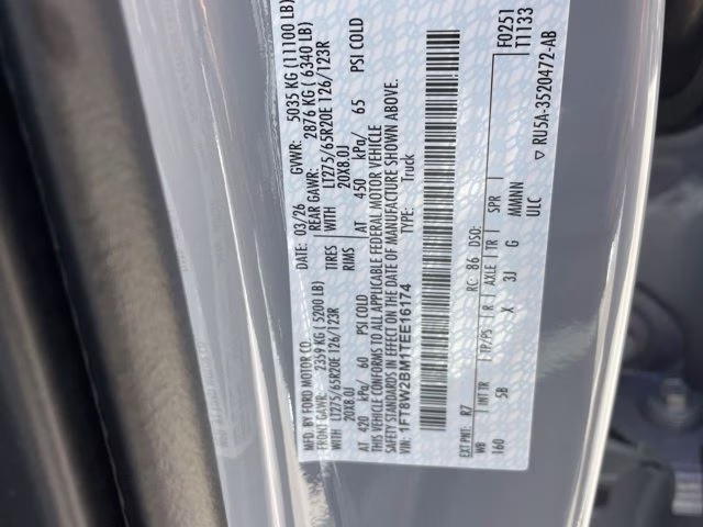 2026 Glacier Gray Metallic Tri-Coat Ford Super Duty F-250 SRW Torque 1200 4X4 Truck