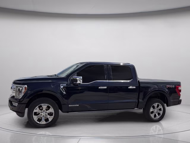 2023 Blue Metallic Ford F-150 Platinum 4X4 Truck
