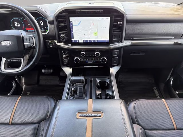 2023 Blue Metallic Ford F-150 Platinum 4X4 Truck