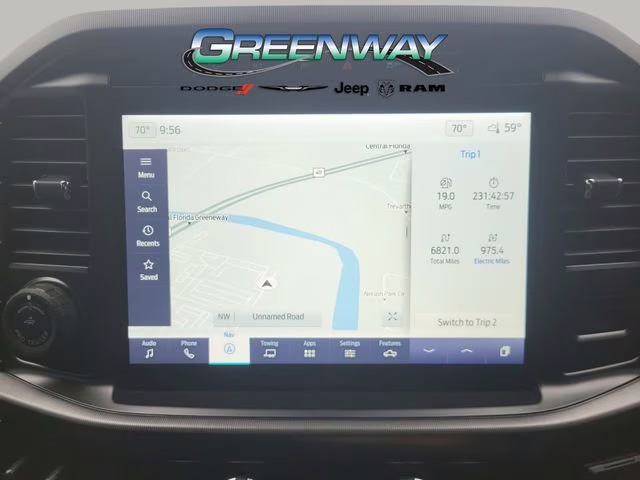 2023 Blue Metallic Ford F-150 Platinum 4X4 Truck