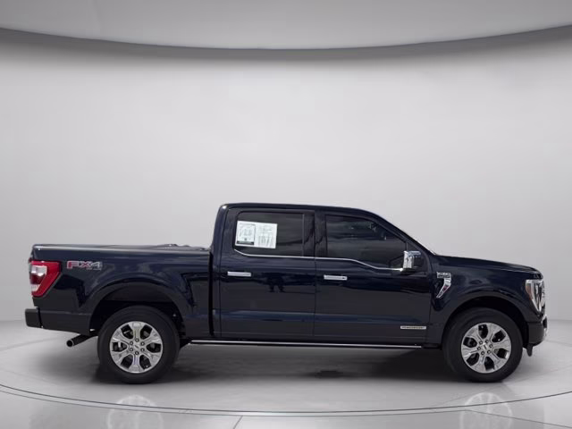 2023 Blue Metallic Ford F-150 Platinum 4X4 Truck