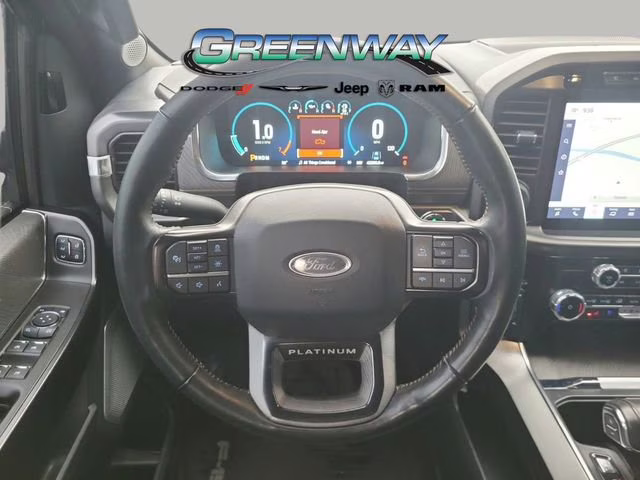 2023 Blue Metallic Ford F-150 Platinum 4X4 Truck