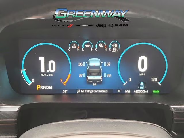 2023 Blue Metallic Ford F-150 Platinum 4X4 Truck