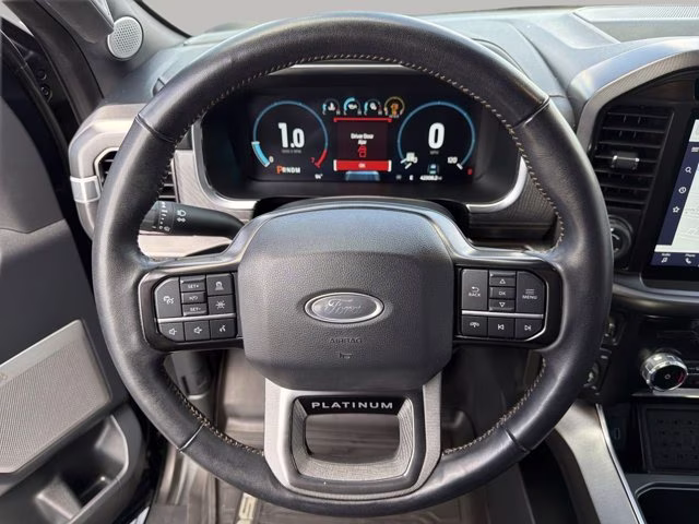 2023 Blue Metallic Ford F-150 Platinum 4X4 Truck