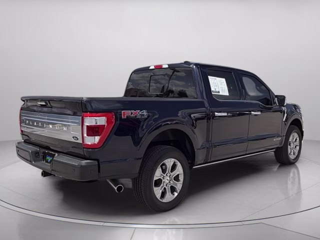 2023 Blue Metallic Ford F-150 Platinum 4X4 Truck