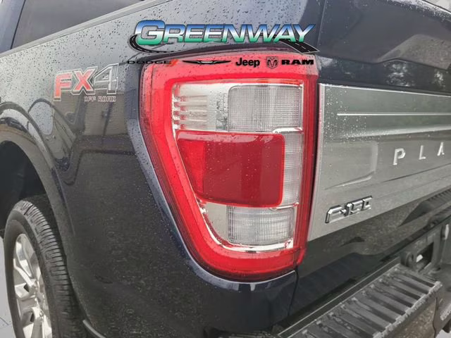 2023 Blue Metallic Ford F-150 Platinum 4X4 Truck