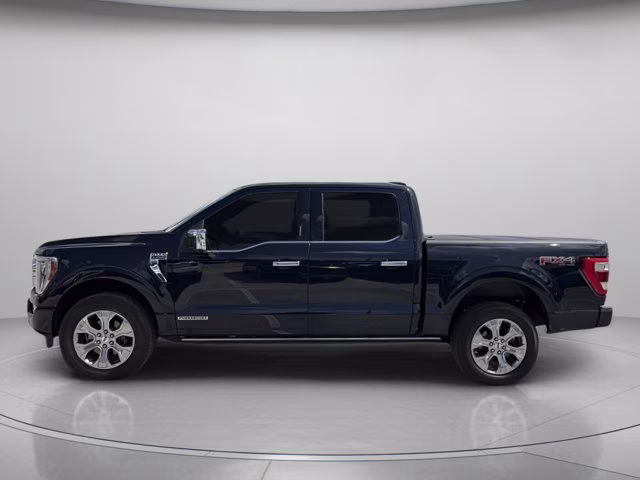 2023 Blue Metallic Ford F-150 Platinum 4X4 Truck
