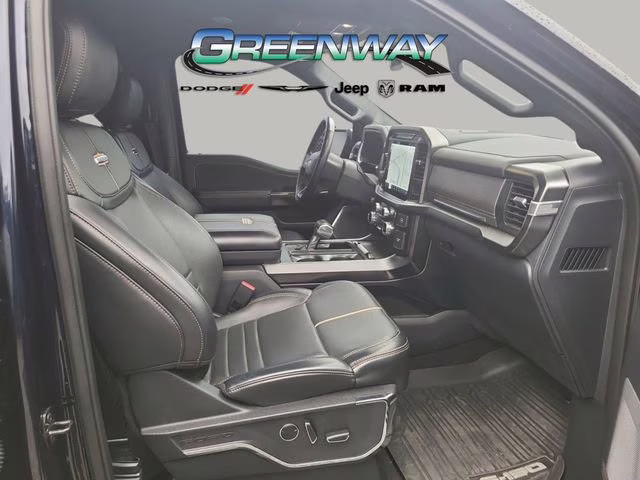 2023 Blue Metallic Ford F-150 Platinum 4X4 Truck