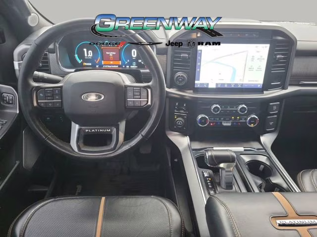 2023 Blue Metallic Ford F-150 Platinum 4X4 Truck