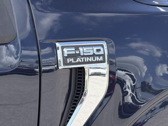 2023 Blue Metallic Ford F-150 Platinum 4X4 Truck