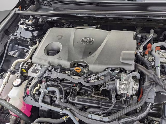 2025 Midnight Black Metallic Toyota Camry LE FWD Sedan