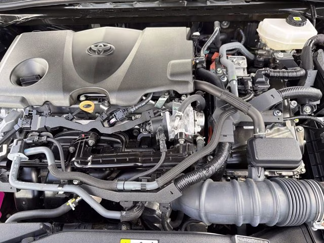 2025 Midnight Black Metallic Toyota Camry LE FWD Sedan