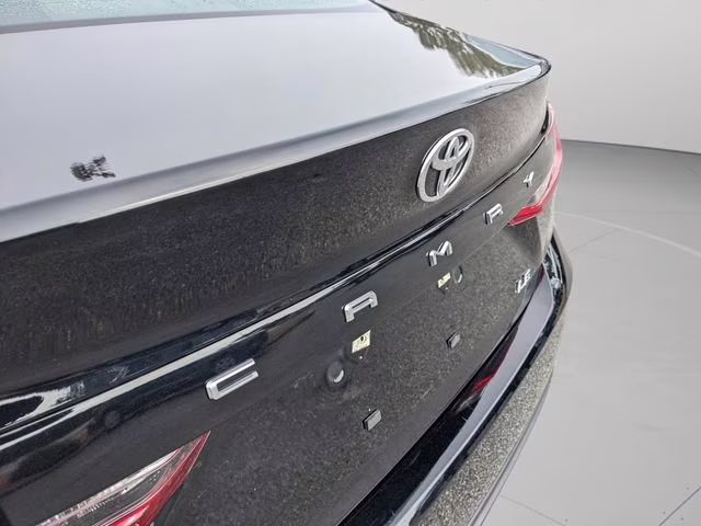 2025 Midnight Black Metallic Toyota Camry LE FWD Sedan