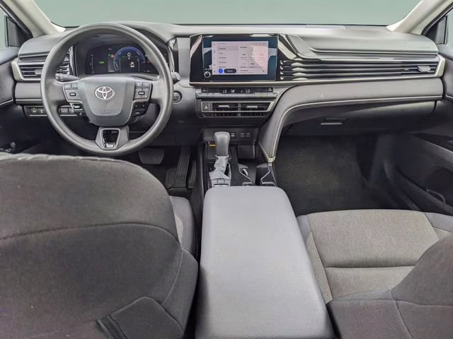 2025 Midnight Black Metallic Toyota Camry LE FWD Sedan