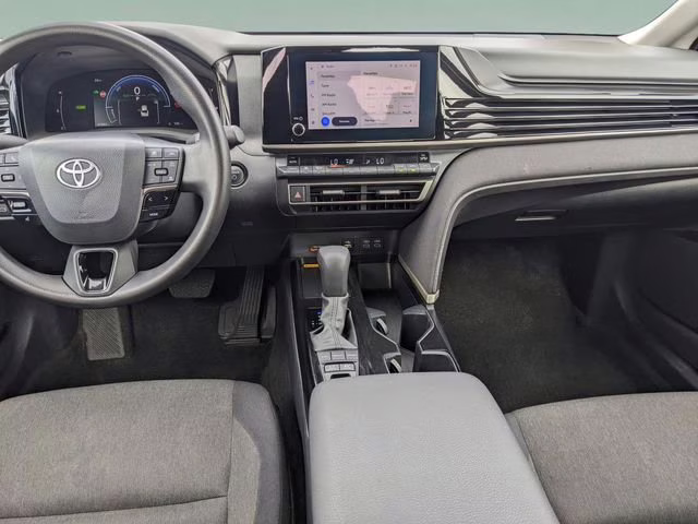 2025 Midnight Black Metallic Toyota Camry LE FWD Sedan