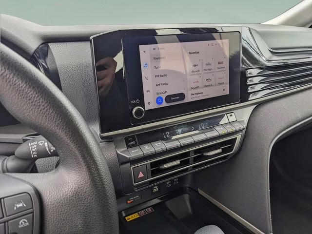 2025 Midnight Black Metallic Toyota Camry LE FWD Sedan