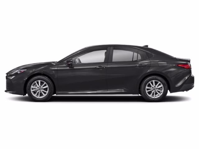 2025 Midnight Black Metallic Toyota Camry LE FWD Sedan