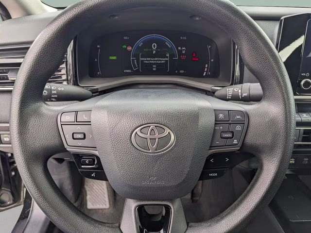 2025 Midnight Black Metallic Toyota Camry LE FWD Sedan