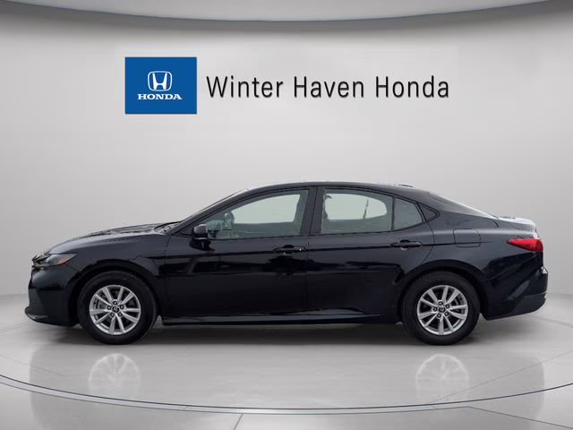 2025 Midnight Black Metallic Toyota Camry LE FWD Sedan