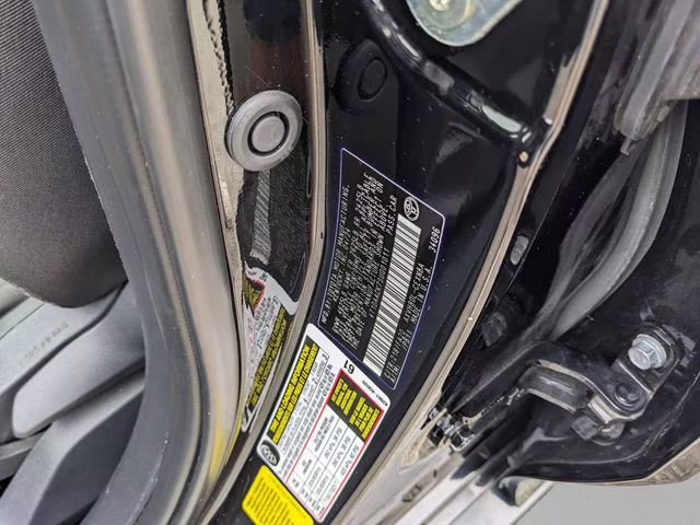 2025 Midnight Black Metallic Toyota Camry LE FWD Sedan