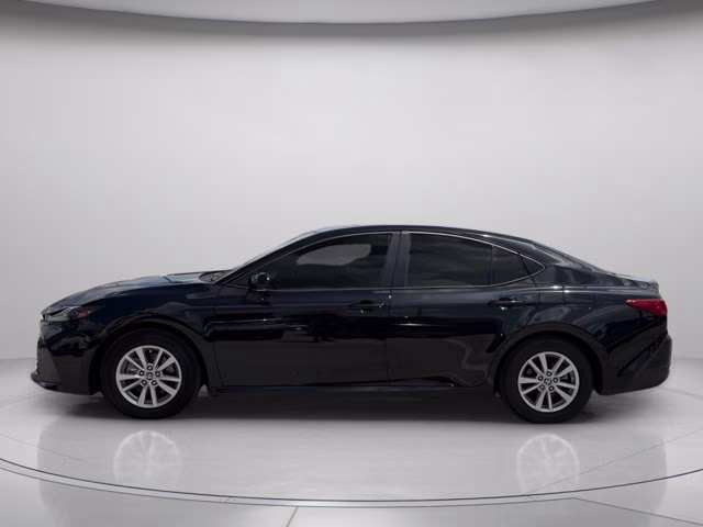 2025 Midnight Black Metallic Toyota Camry LE FWD Sedan