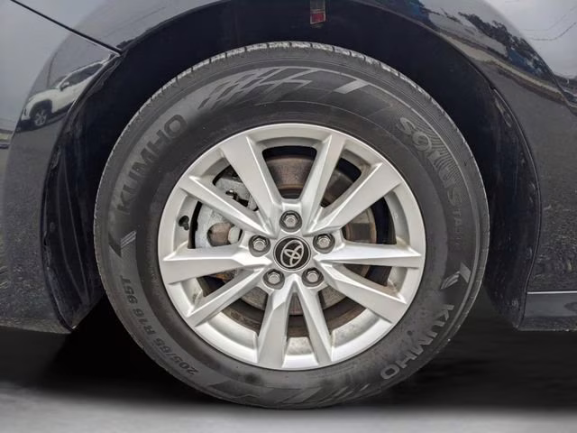 2025 Midnight Black Metallic Toyota Camry LE FWD Sedan