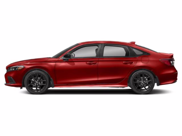 2024 Red Honda Civic Sport FWD Sedan